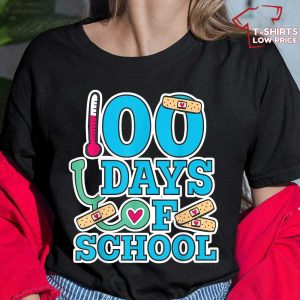 100 Days Of School Nurse T-Shirt